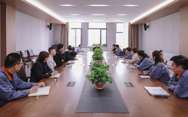 Baotou Magnet Holds Sales Review Meeting